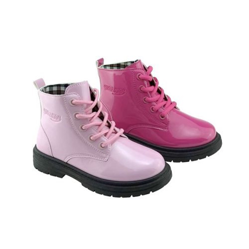 Glossy Girl Doc Martens pink