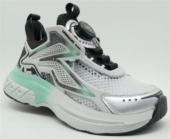 non-slip rotary button breathable shoes